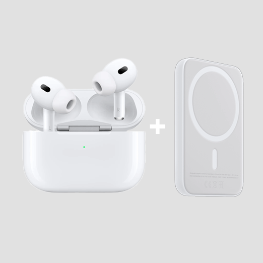 AirPods Pro 2nd Gen | OG Packing | Premium Sound | Fast Delivery | 7-Day Return | Free Silicon Case - Premium